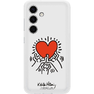 Чехол (клип-кейс) для Samsung Galaxy S24+ Flipsuit Case S24+ белый/прозрачный (EF-MS926CWEGRU)