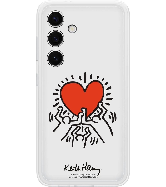 Чехол (клип-кейс) для Samsung Galaxy S24+ Flipsuit Case S24+ белый/прозрачный (EF-MS926CWEGRU)
