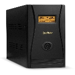 Источник бесперебойного питания ExeGate SpecialPro Smart LLB-2200.LCD.AVR.EURO.RJ 2200VA/1300W, LCD, AVR, 4 евророзетки, RJ45/11, черный, фото 1