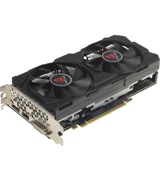 Видеокарта Biostar VN1666TF69 GTX 1660Ti 6G 192 bit GDDR6 1500/1200 DVIx1 HDMIx1 DPx1 HDCP Ret