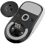 Мышь беспроводная Logitech G PRO X SUPERLIGHT белый, 25600 dpi, радиоканал, USB, кнопки - 5, фото2