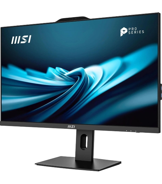 Моноблок MSI Pro AP272P 14M-685XRU 27' Full HD i7 14700 (2.1) 32Gb SSD1Tb UHDG 770 noOS GbitEth WiFi BT 120W клавиатура мышь Cam черный 1920x1080 (9S6-AF8321-820)