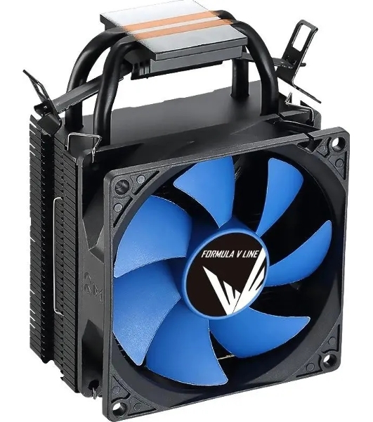 Устройство охлаждения (кулер) Aerocool Formula Ice Boid 2PSDA черный 90мм алюминий+медь 2100rpm 34db 4-pin 100W 135мм