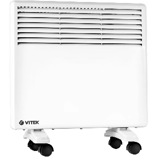 Конвектор Vitek VT-2183 белый, 1000Вт, 20м2, термостат