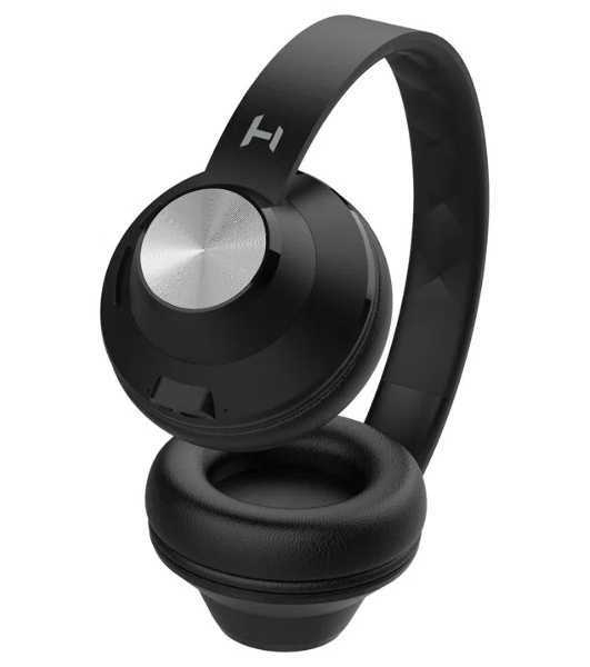 Беспроводные/проводные наушники Harper HB-412 черный, накладные, Bluetooth + проводной, до 8 ч