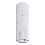 Флешка USB Smartbuy CLUE white (SB128GBCLU-W3), 128Gb, USB 3.1, R/W 40/25, белый, фото 1