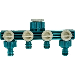 Распределитель RACO 4250-55258C 4хканальный original резьба внешняя-наконечник 1/2''x3/4'', фото2