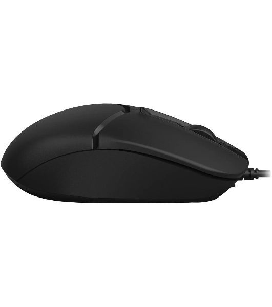 Мышь проводная A4Tech Fstyler FM12S черный, 1200 dpi, USB, кнопки - 3