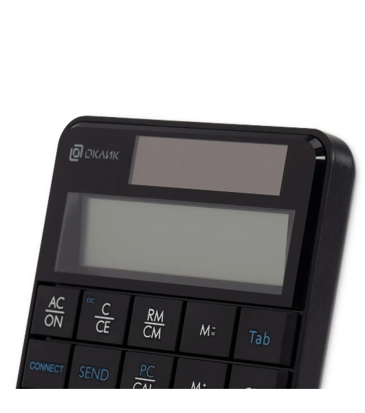 Цифровой блок Oklick K604W беспроводная, радиоканал, чёрный