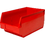 Ящик сплошной ТАРА.РУ Venezia 5006 красный 500х310х250мм PP 10044, фото 1