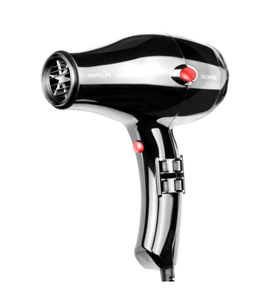 Фен Centek CT-2221 Professional черный, 2200 Вт