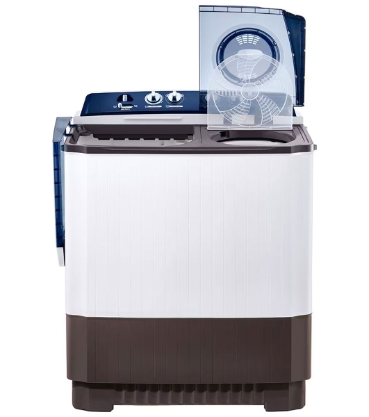 Стиральная машина LG P1461RWPL белый/синий, загрузка вертикальная 13 кг