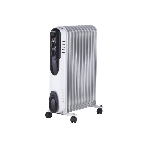 Обогреватель масляный Neoclima NC 9307 белый/черный, 1500 Вт, 15 м2, термостат 28742, фото 1