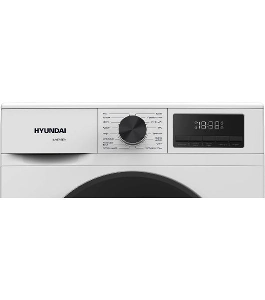 Стиральная машина Hyundai WME8210 белый, загрузка фронтальная 8 кг, 1200 об/мин, класс A+++