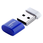 Флешка USB SmartBuy LARA Blue (SB64 GbLARA-B), 64Gb, USB 2.0, R/W 15/5, синий/белый, фото4