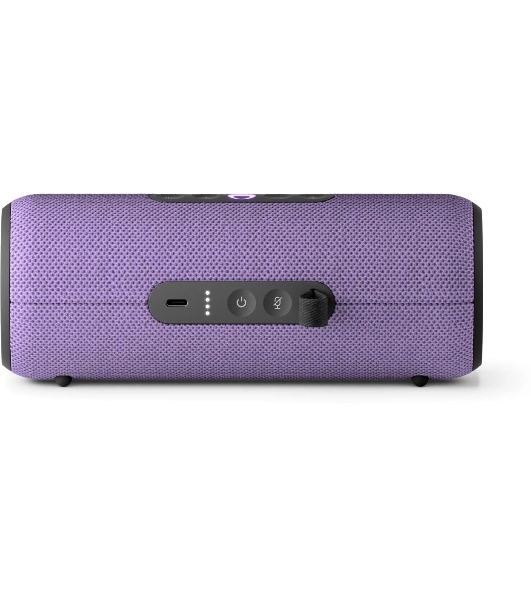 Умная колонка Яндекс Станция Стрит, 30Вт, компактная, 2 динамика, Wi-Fi, Bluetooth 5.0, Алиса, фиолетовый