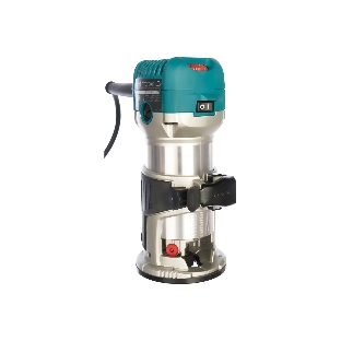 Фрезеры Makita RT0700CX2 Фрезер кромочный,710Вт,10000-30000об\м,цанга-6-8мм,1.8кг,сум,прям направляющая,погруж и накл подошвы
