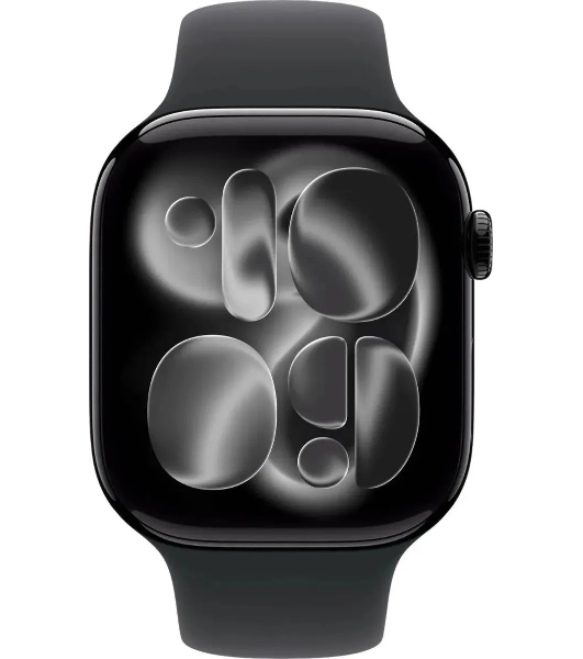 Умные часы Apple Apple Watch Series 11 GPS A3333 1.96' OLED, 4G (LTE), Wi-Fi, Bluetooth 5.3, NFC, IPX8, черный