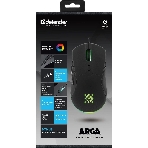 Мышь проводная Defender Arga GM-049 черный, 3600 dpi, USB, кнопки - 6, фото2