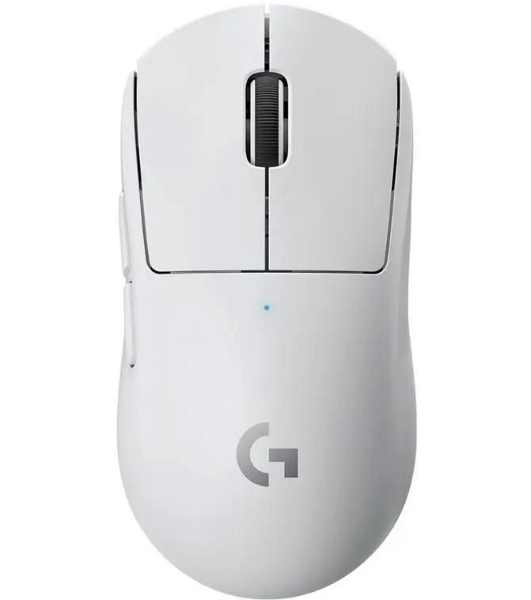 Мышь беспроводная Logitech G PRO X SUPERLIGHT белый, 25600 dpi, радиоканал, USB, кнопки - 5