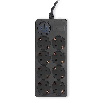 Сетевой фильтр Ippon BK-8-EU-3-10-B 3 м, 8 розеток, черный, коробка, фото 1
