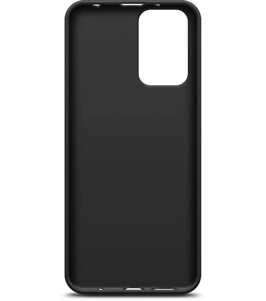 Чехол (клип-кейс) BORASCO Silicone Case, для Xiaomi Redmi 10, черный (матовый)