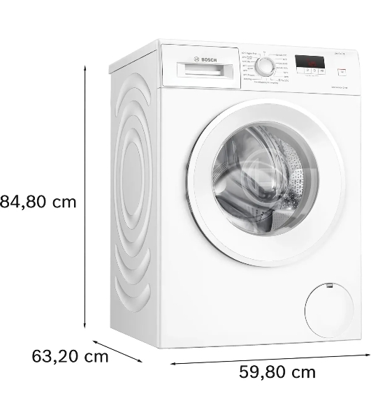 Стиральная машина Bosch WGE03200SN белый, загрузка фронтальная 8 кг, 1200 об/мин., класс: А