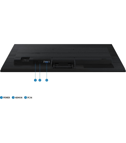Монитор 24' Samsung LS24D300GAIXCI IPS 1920x1080, 100 Гц, 5 мс, 16:9, 250 кд/м², 1xHDMI 1.4, 1xVGA, черный