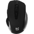 Мышь беспроводная Defender Prime MB-053 черный, 1600 dpi, радиоканал, USB, кнопки - 6, фото 1
