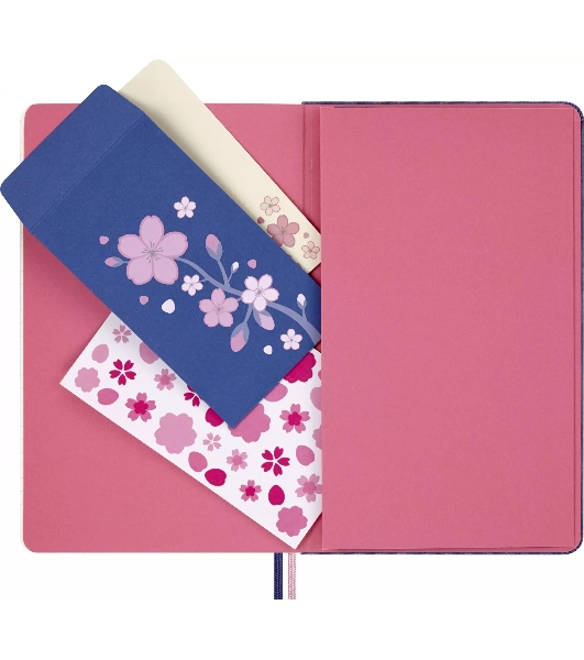 Набор Moleskine Limited Edition Sakura блокнот 2шт/карандаш 4 шт Large
