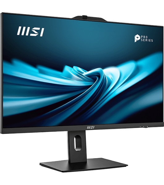 Моноблок MSI Pro AP272P 14M AiO 27' FHD(1920x1080)IPS AG Non-touch, Core i5-14400 (2.5GHz), 8Gb DDR5(1x8GB), 512Gb SSD M.2, Intel UHD, WiFi, BT, camera, WirelessKB&mouse Eng/Rus,No OS,1y war-ty, черный (9S6-AF8321-813)