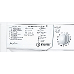 Стиральная машина Indesit IWSB 5085 CIS белый, загрузка фронтальная 5 кг, 800 об/мин., класс: А, фото3