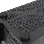 Компьютерный корпус без блока питания HSPD M210, Mesh Mid Tower, черный, 0.7 SPCC, 1x90мм mATX, mITX 140/280/150мм 1x2.5', 1x3.5', 4xPCI 1xUSB-A 3.0 302x168x350мм, фото3