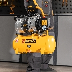 Компрессор Denzel DLS650/10 безмаслянный малошумный 650 Вт, 120 л/мин,ресивер 10 л, фото11