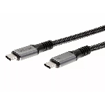 Кабель Thunderbolt4/USB4 Type-C, 5K@60Hz, 40Gbps, PD 100W, 5A, VCOM, 1.2м CU540M-1.2M, фото 1