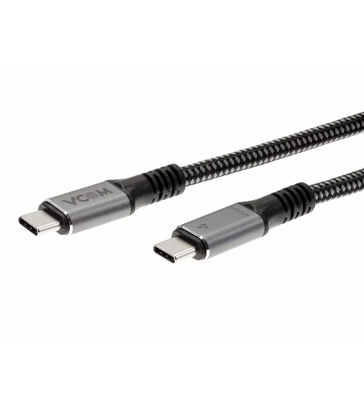 Кабель Thunderbolt4/USB4 Type-C, 5K@60Hz, 40Gbps, PD 100W, 5A, VCOM, 1.2м CU540M-1.2M