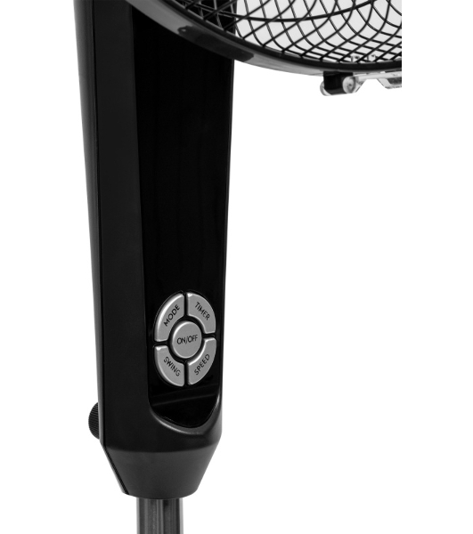 Вентилятор Electrolux EFF-1004B чёрный, напольный, 50 Вт, 4 скорости, 40 см