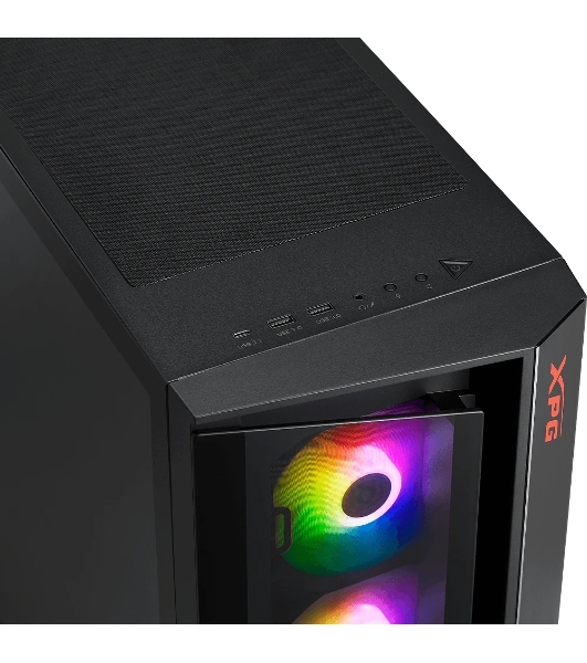 Компьютерный корпус ADATA XPG CRUISERST черный Mid-Tower, Micro-ATX, Mini-ITX, Standard-ATX