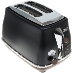 Тостер DeLonghi CTOV2103.BK черный, 900 Вт, 2 слота, фото6