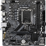 Материнская плата Gigabyte B760M E, LGA 1700, Intel B760, 2xDDR5, 4xSATA, 2xM.2, 1xPCIe 4.0 x16, 1xPCIe x1, 1xVGA, 1xHDMI, 1xDP, 1x1Gb LAN, 4xUSB-A 5Gbps, 2xUSB-A 2.0, 3x3.5 мм, 7.1, mATX, фото5