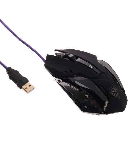 Комплект клавиатура+мышь Qumo Mystic K58/M76 проводной, USB, 3200 DPI, чёрный