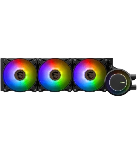 Система жидкостного охлаждения MSI MAG CoreLiquid E360, 3x ARGb Fan, Color Box, LGA1700, AM5