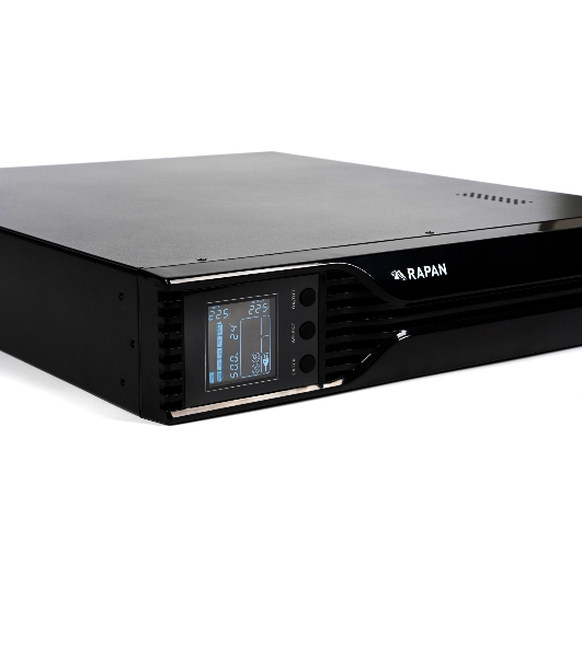 Источник бесперебойного питания ИБП Бастион RAPAN-UPS 3000 RACK+4x9Ah (2100 Вт, Line-interactive, встроенные АКБ 6 шт.x 9Ah) 8960