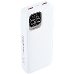 Портативный аккумулятор Perfeo Powerbank Atomic Age 20000 mAh/LED дисплей/PD + QC 3.0/Type-C/2 USB/Выход: 5A, max 22.5W белый (PF_E1475), фото 1
