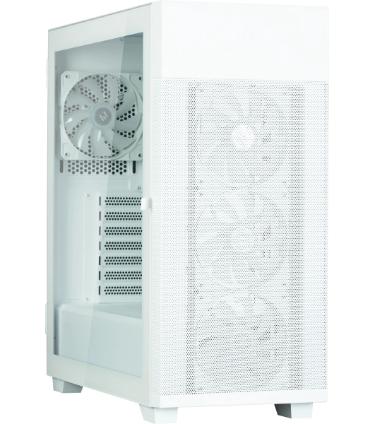 Компьютерный корпус ZALMAN S5 NEO, ATX, белый, WINDOW, 2xCOMBO (3.5' or 2.5'), 4x2.5', 1xUSB 2.0, 1xUSB3.1, FRONT 3x120мм FRGb, REAR 1x120мм FRGb