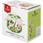 Кастрюля эмалированная AGNESS 934-562 Фруктовая корзина, 2.8 л, фото2