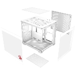 Компьютерный корпус Bloody CC-121 белый без БП mATX 7x120мм 1xUSB2.0 1xUSB3.0 audio, фото2