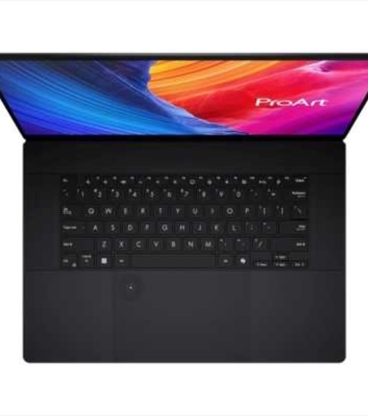 Ноутбук ASUS ProArt P16 H7606WM-RJ112X 16'(2880x1800 OLED)/Touch/AMD Ryzen AI 9 HX 370(2Ghz)/32768Mb/2TbPCISSDGb/noDVD/Ext:nVidia GeForce RTX 5060(8192Mb)/Cam/BT/WiFi/90WHr/war 1y/1.85kg/Nano Black/Win11Pro + алюм корп; DialPad
