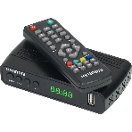 Приставка для цифрового ТВ Hyundai H-DVB500 черный, DVB-T2, DVB-T, DVB-C, HDMI, USB 2.0 х2, фото10