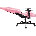Кресло Knight N1 Fabric розовый, велюр, 120 кг, механизм качания, фото8